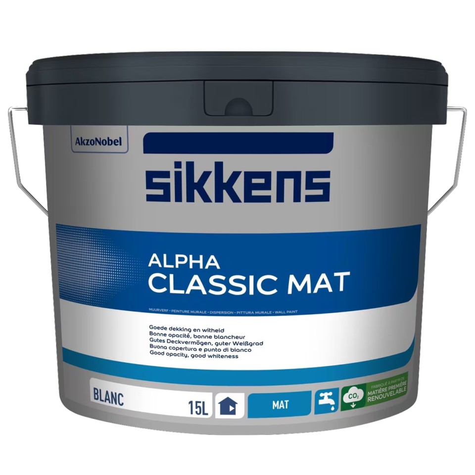 ALPHA CLASSIC MAT BLANC